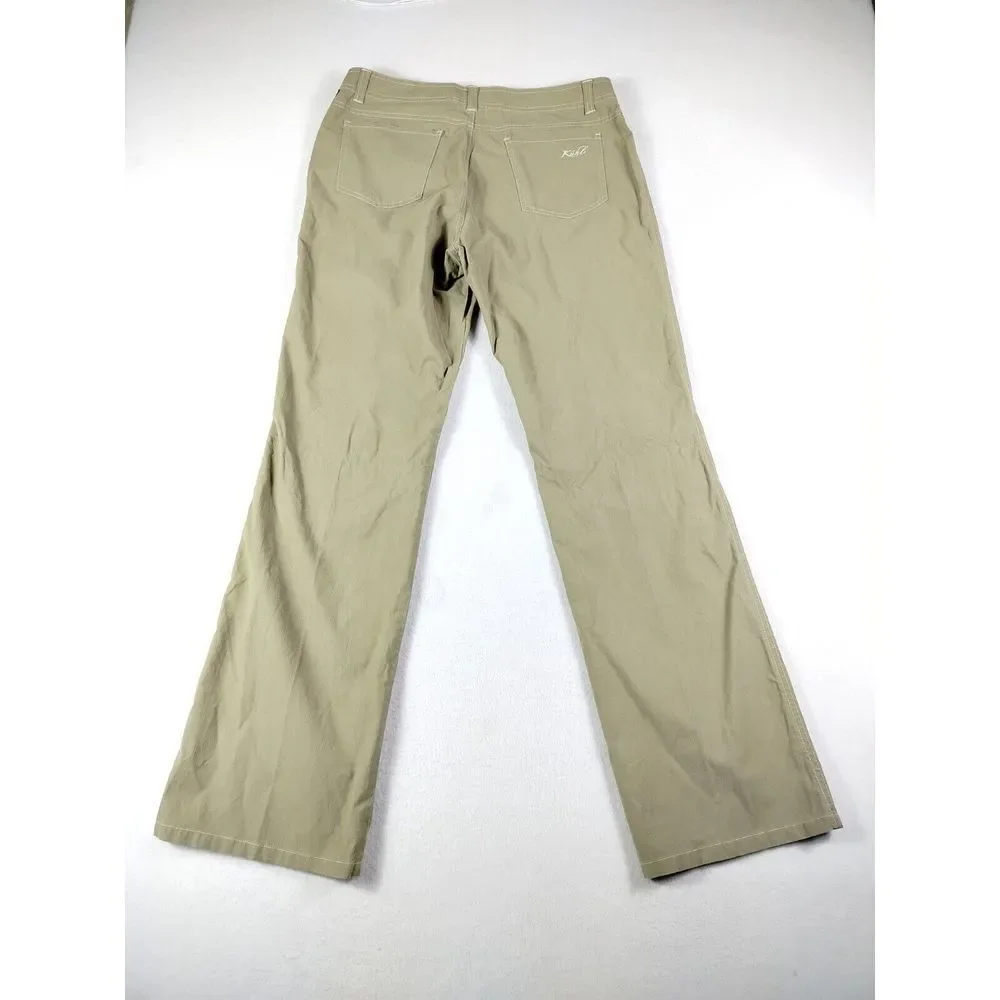 Kuhl‎ Jeans Womens 12 Brown Gorpcore Hiking Fishing Normcore Outdoors Utility